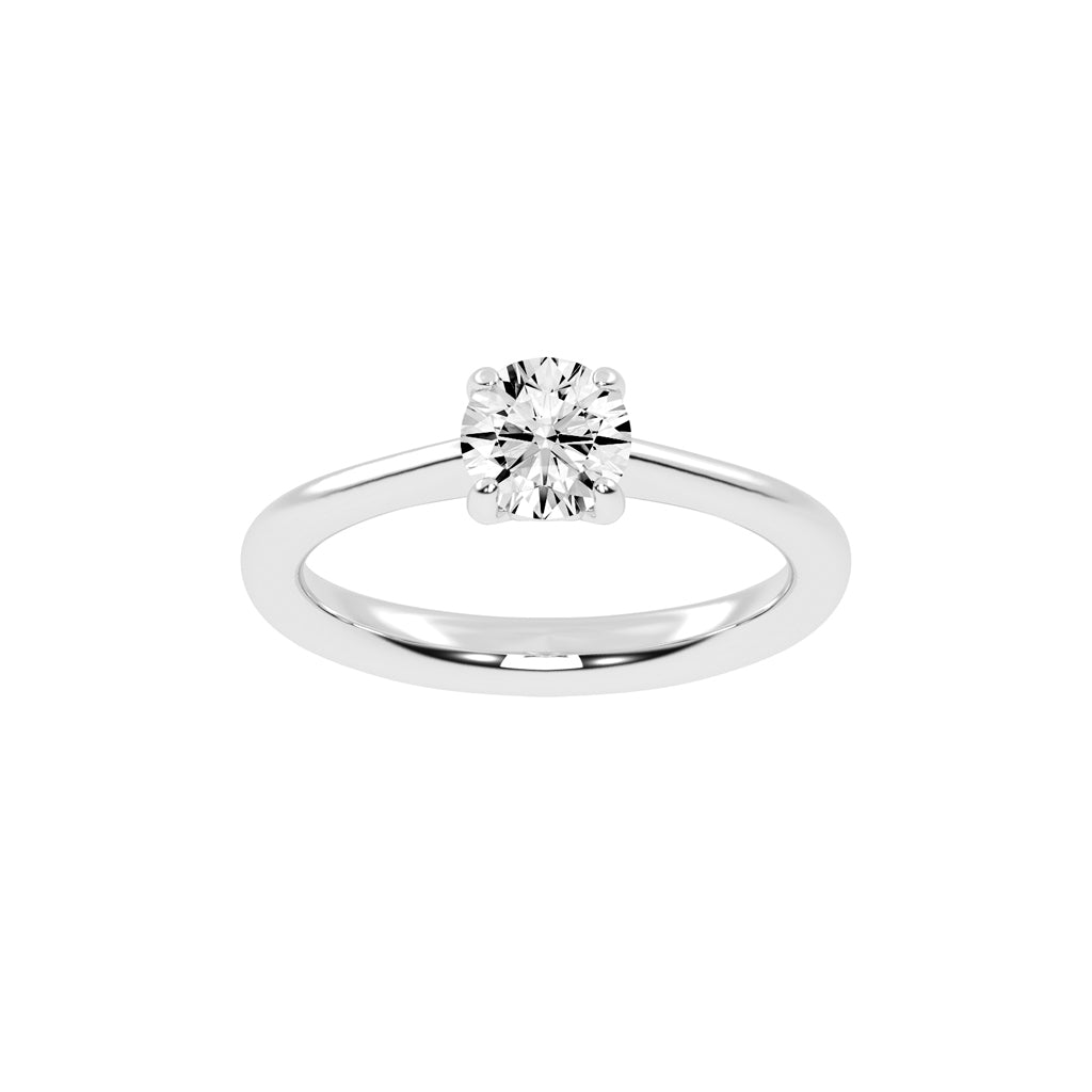 Timeless Round-Cut Solitaire Ring