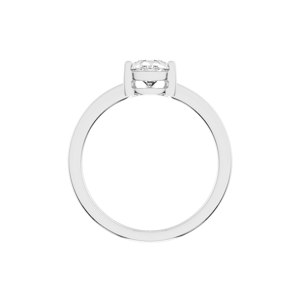 Pear Solitaire Engagement Ring