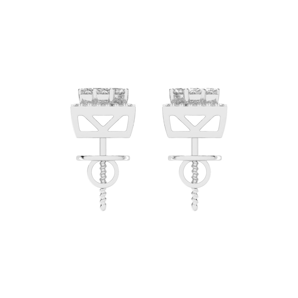Marquise Sparkle Fancy Stud Earrings