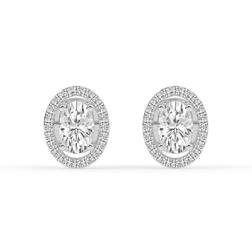 Seraphina Halo Studs