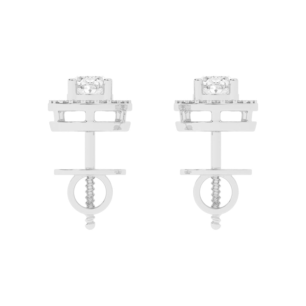 Seraphina Halo Studs