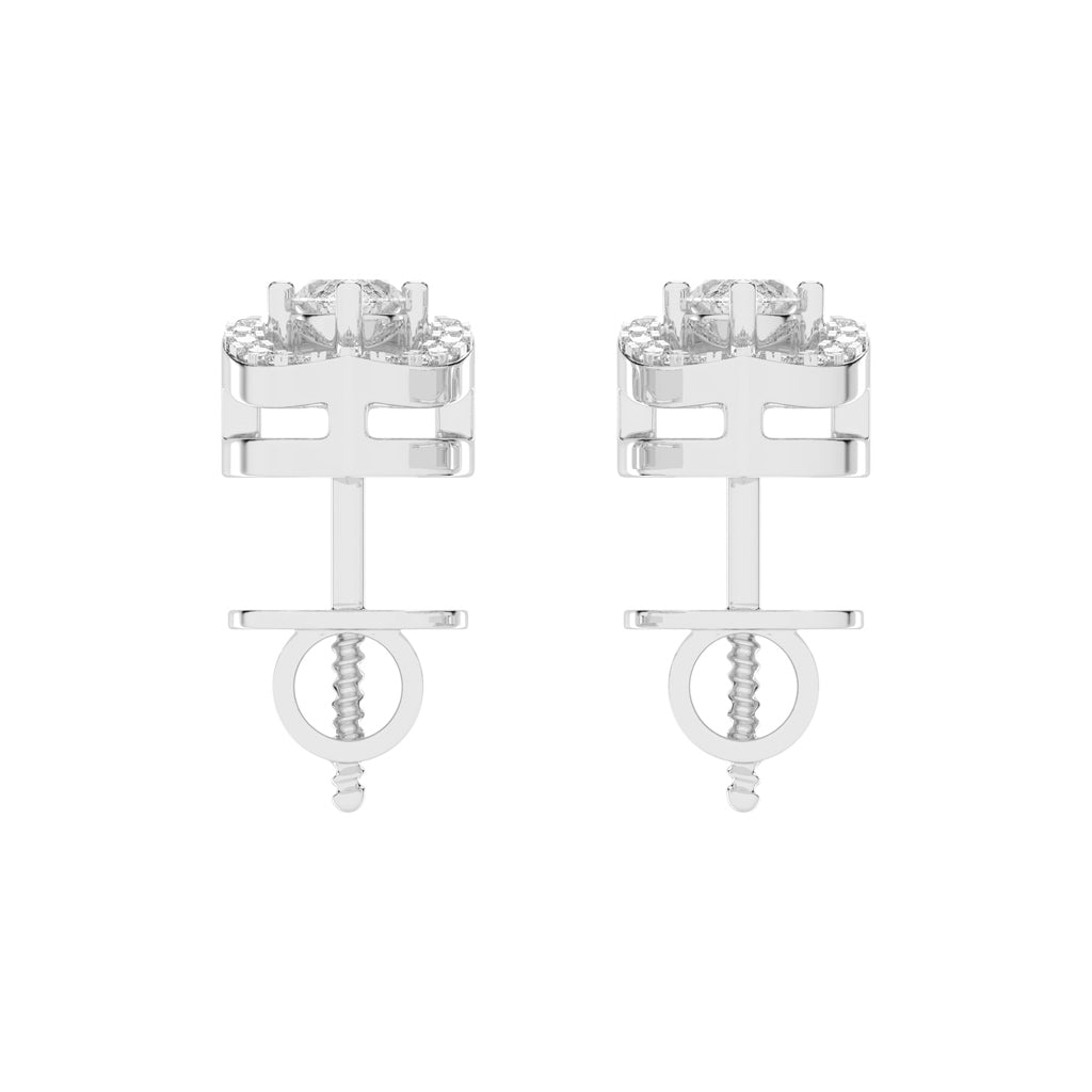 Virelle Spark – Marquise Halo Earrings