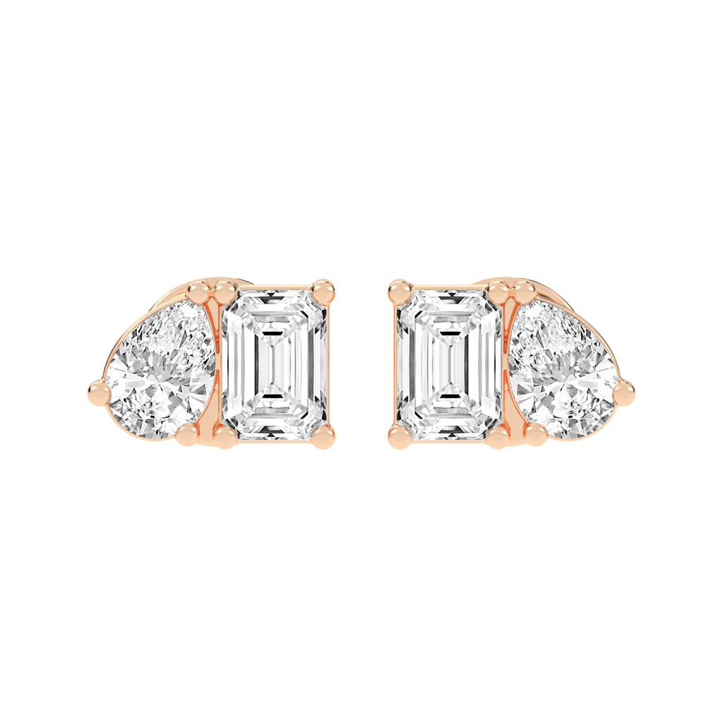 Elegance Diamond Accent Studs
