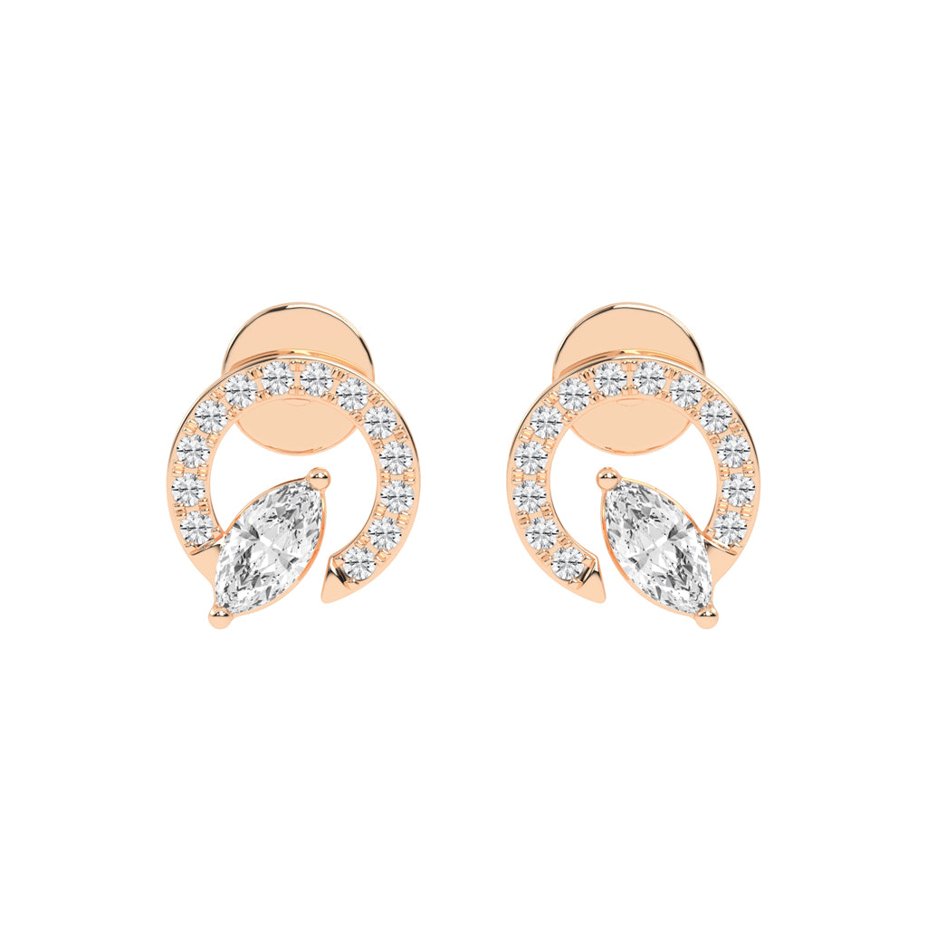 Aura Marquise Embrace Diamond Studs