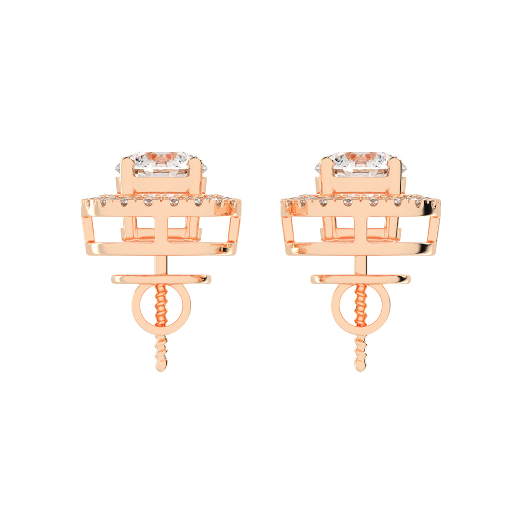 Maelis Everyday Luxe Lab Diamond Stud Earrings