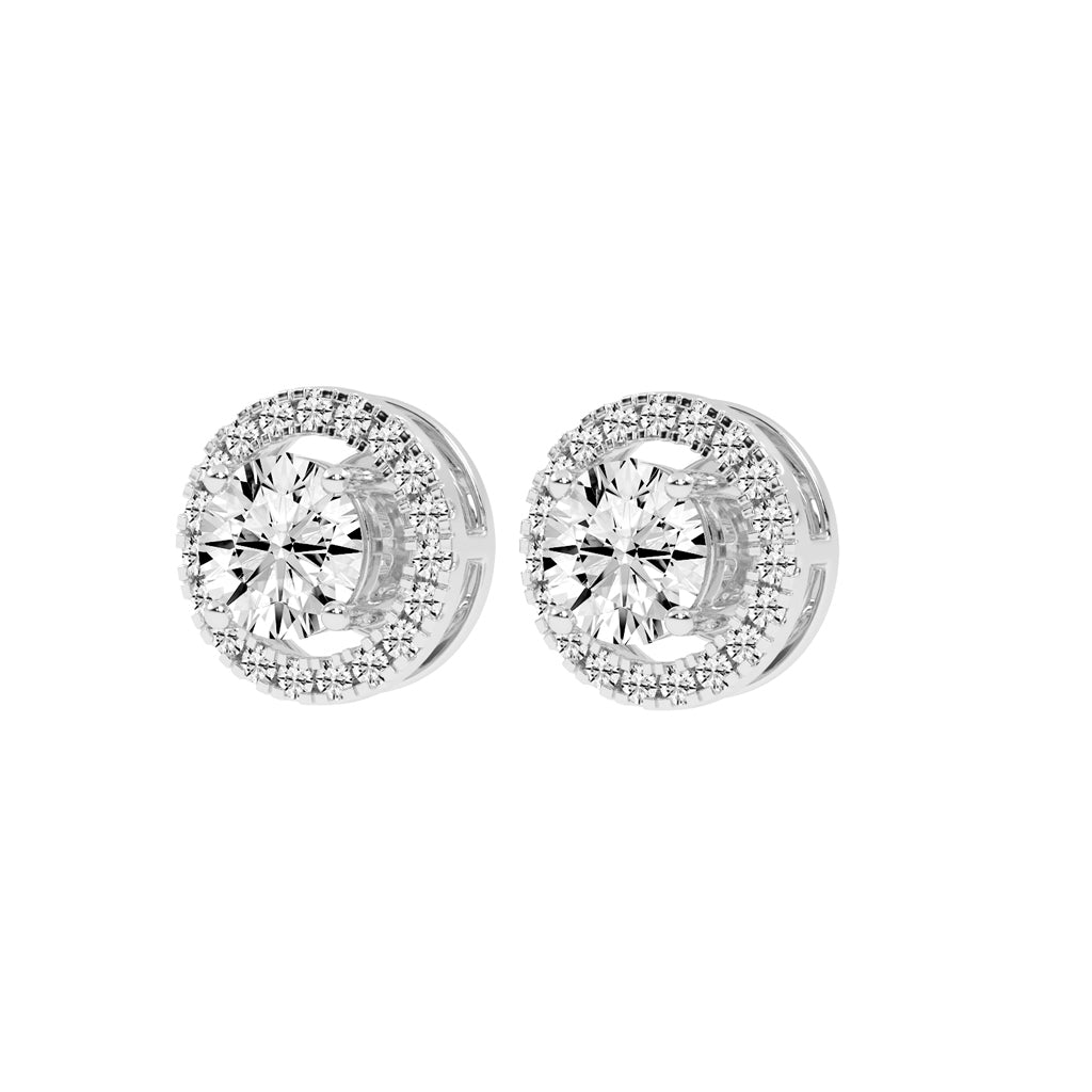 Maelis Everyday Luxe Lab Diamond Stud Earrings
