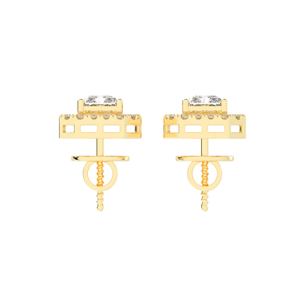 Myla Luxe Lab Diamond Stud Earrings