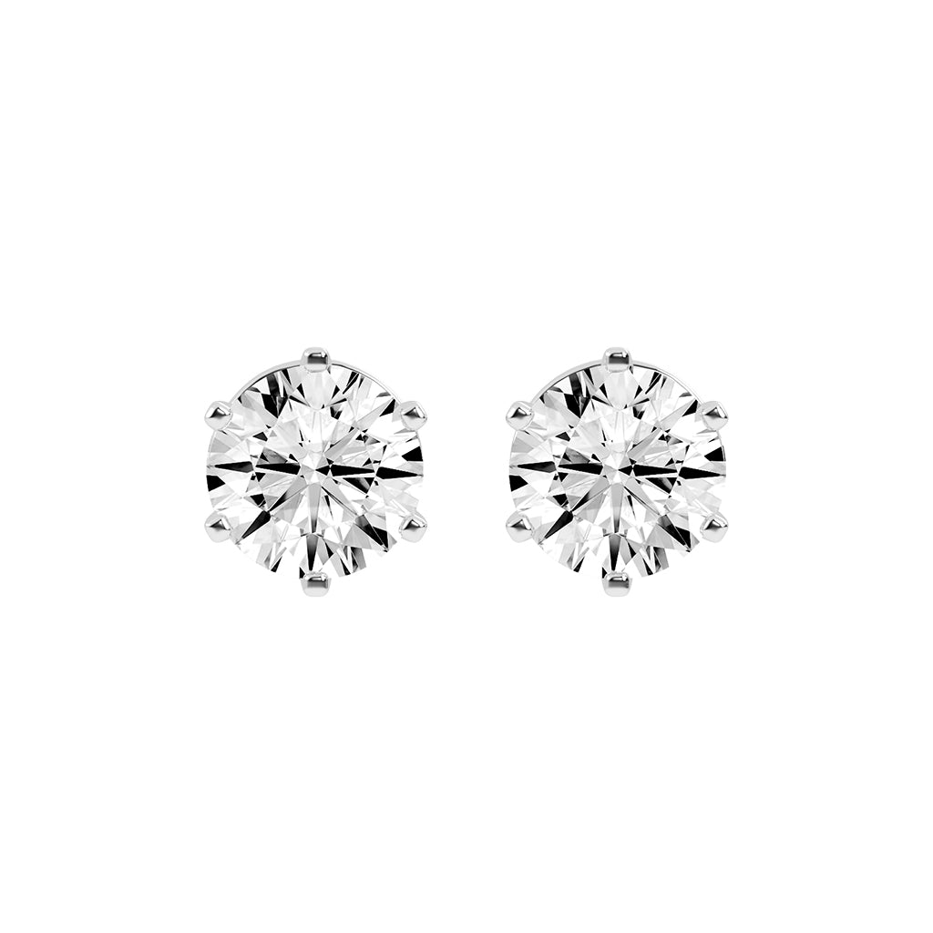 Nerina Glow Lab Diamond Stud Earrings