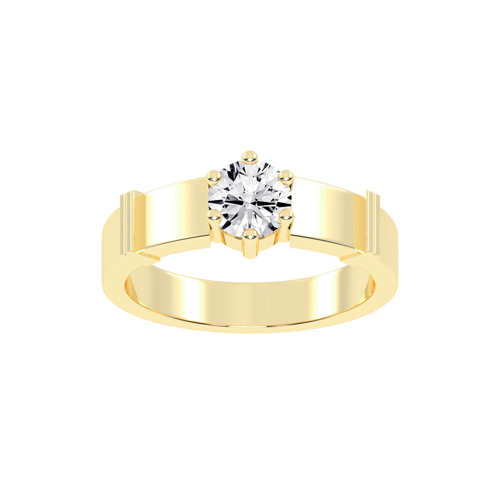 0.75Ct Round Shape Rings