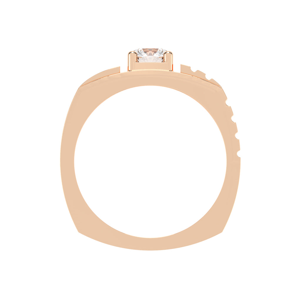 "0.75Ct Round Shape Rings "