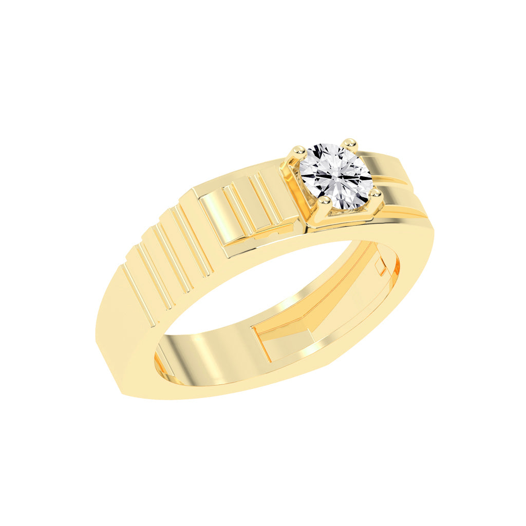 "0.75Ct Round Shape Rings "