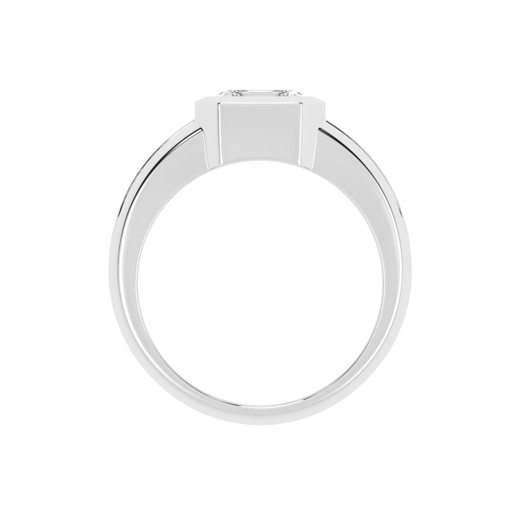 2.50Ct Asscher Shape Rings