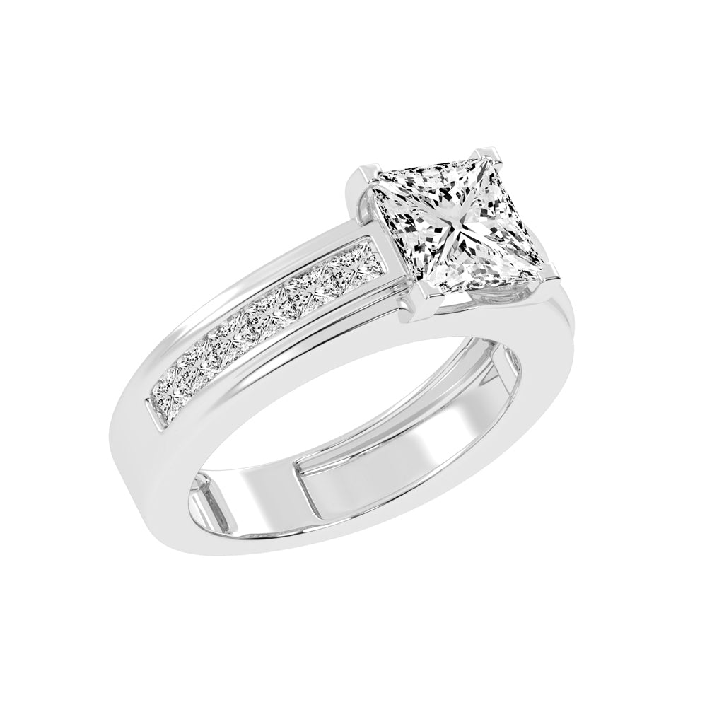 Vertex Brilliance 4.25Ct Princess cut