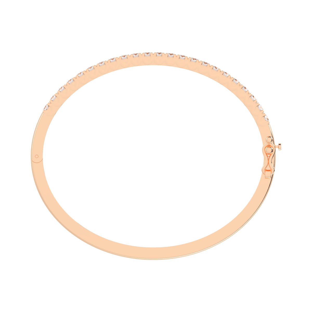 Alora 2Ct Round Cut Kada Lab Diamond Bracelet