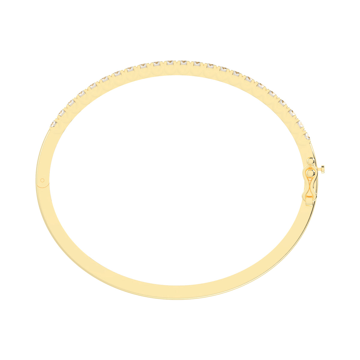 Alora 2Ct Round Cut Kada Lab Diamond Bracelet