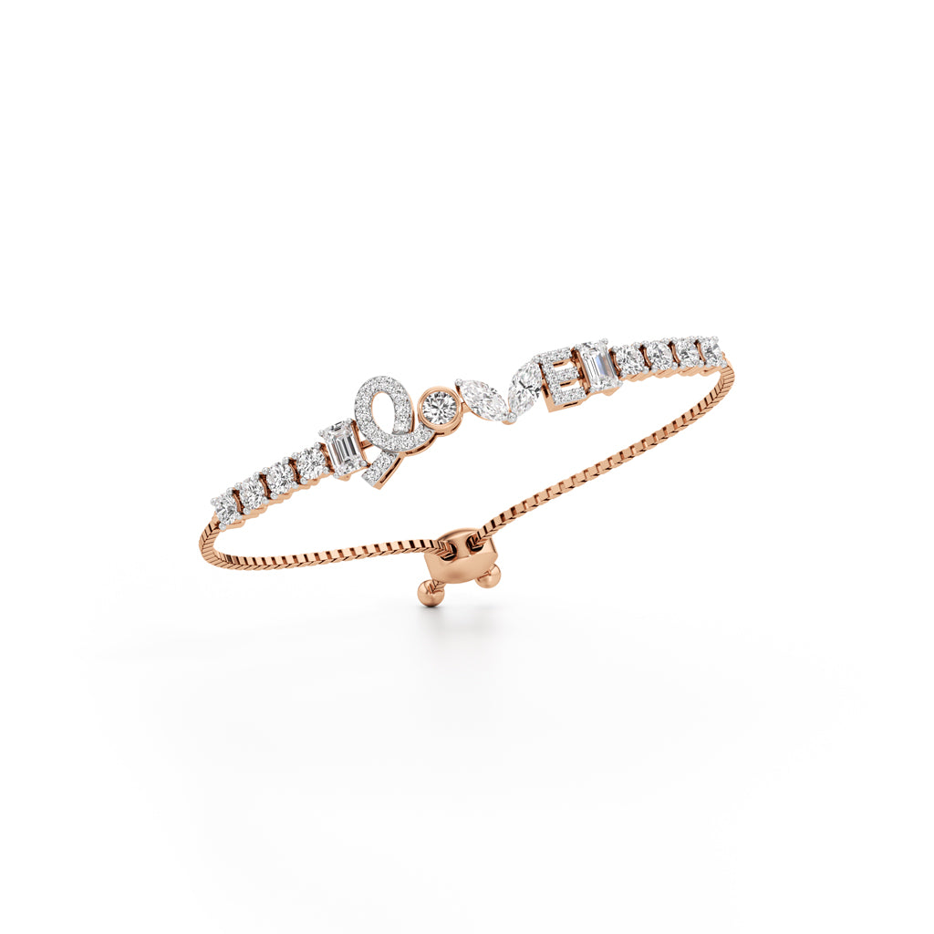 Dazzling Love Diamond Bracelet