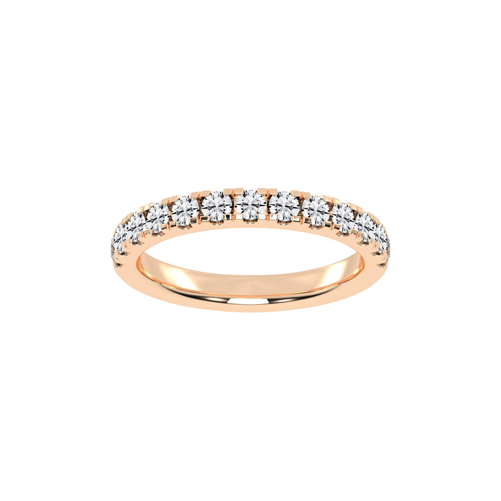 Radiance shared style eternity lab diamond ring
