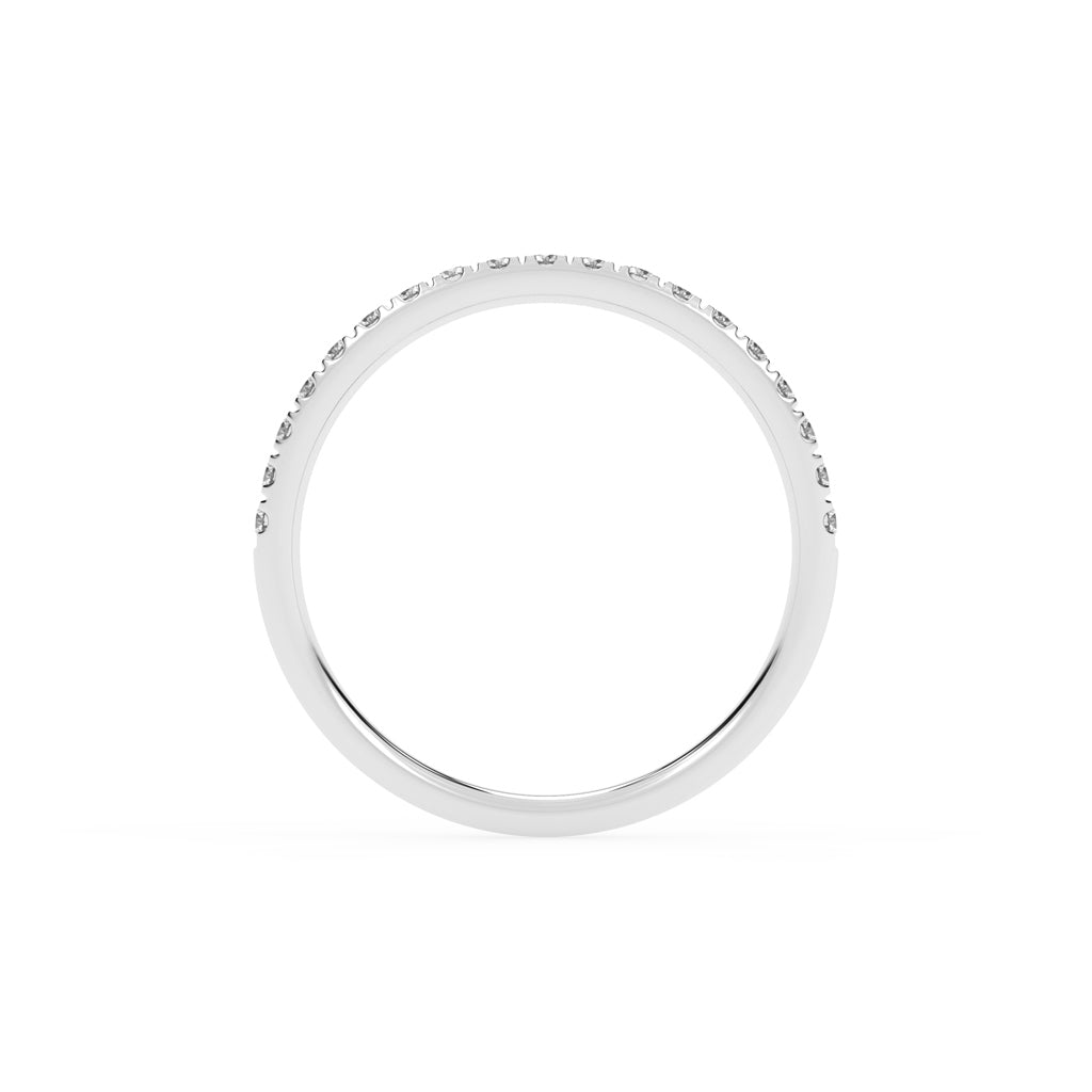 Serenite Surface Prong Delicate Lab Diamond Ring