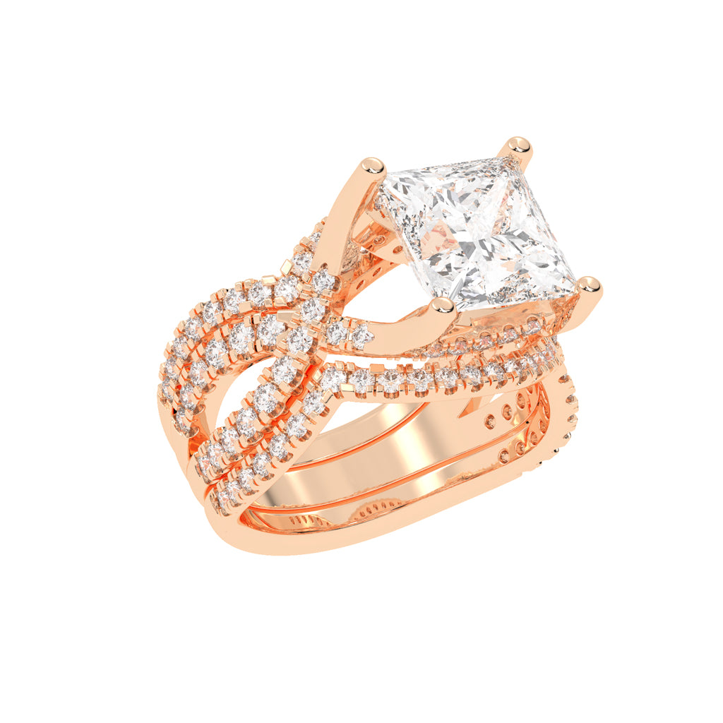 Regal Princess Diamond Bridal Set