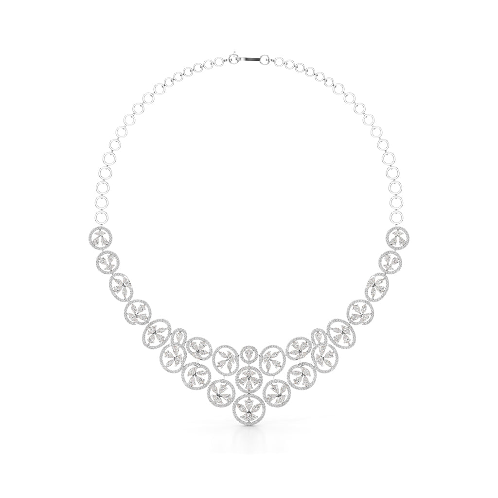 Radiant Bloom Designer Necklace
