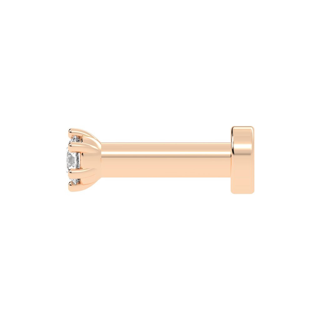 Classic Round Shape Nose Pin