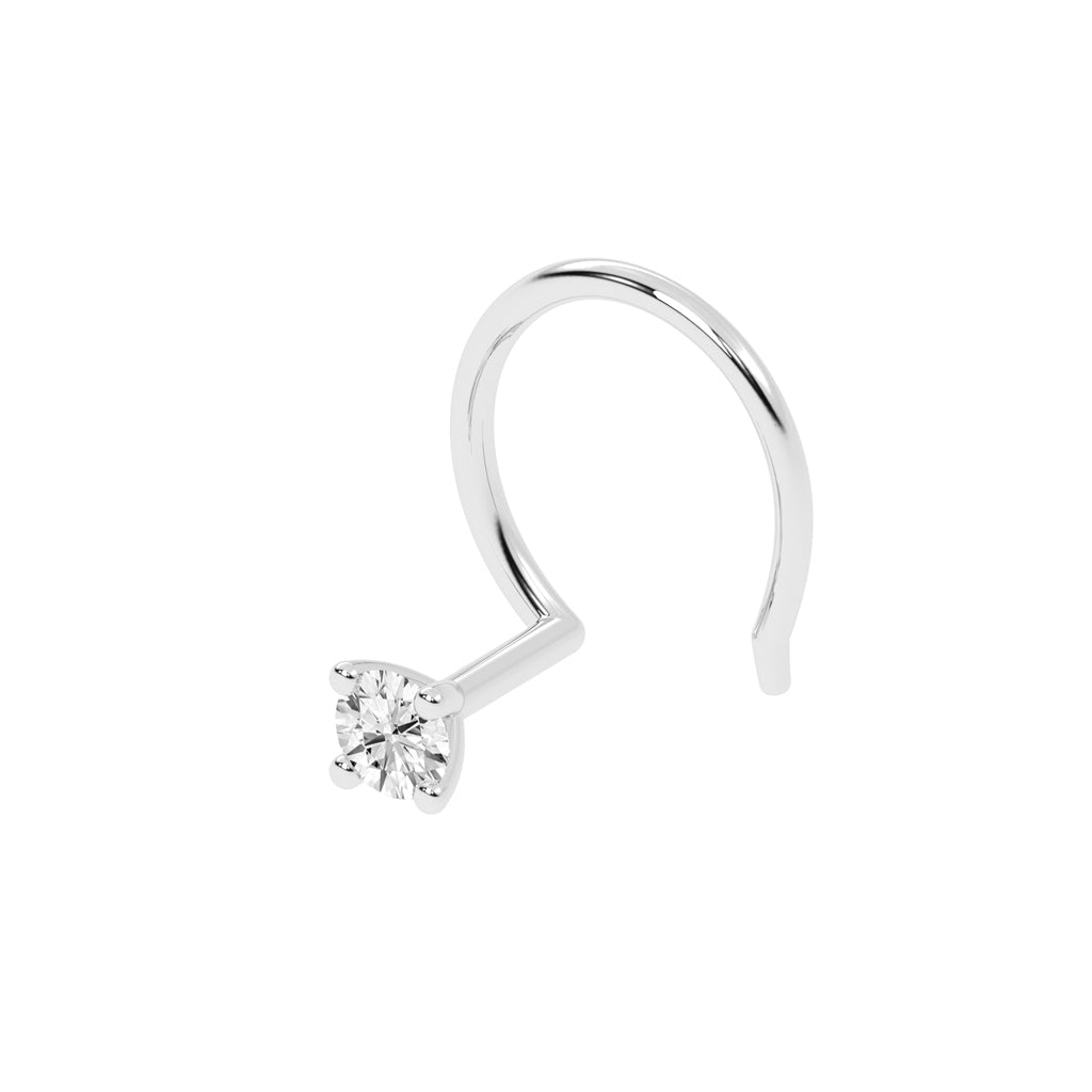 Pristine Diamond Nose Adornment
