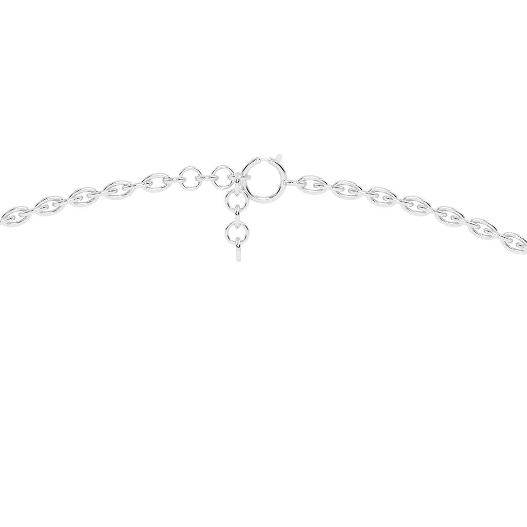 Adele Infinity Round Cut Delicate Lab Diamond Pendant