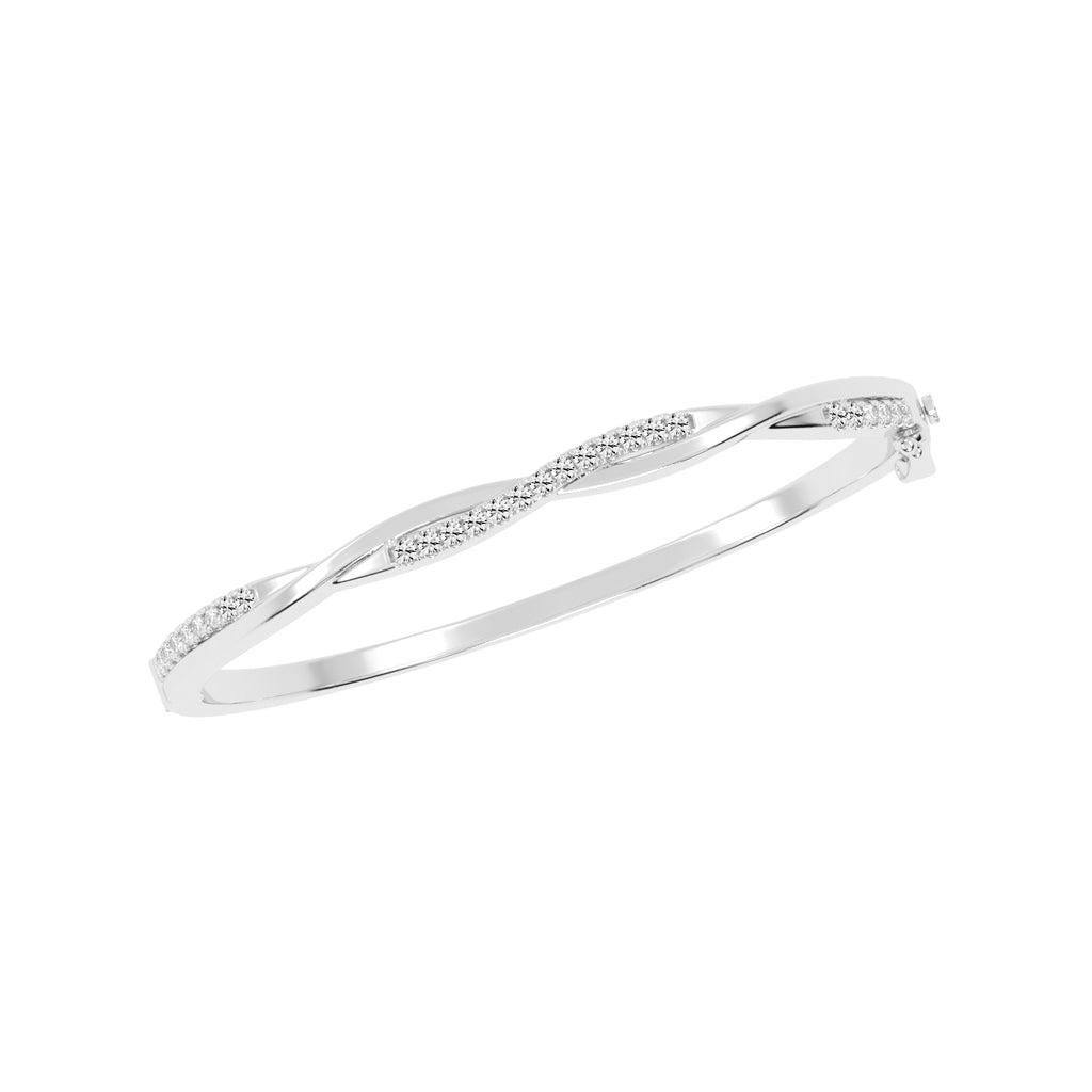 Niva Infinity Round Cut Kada Lab Diamond Bracelet