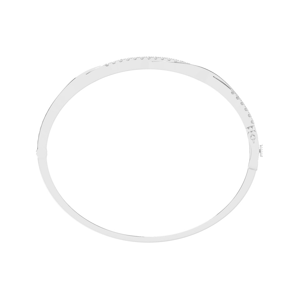 Niva Infinity Round Cut Kada Lab Diamond Bracelet