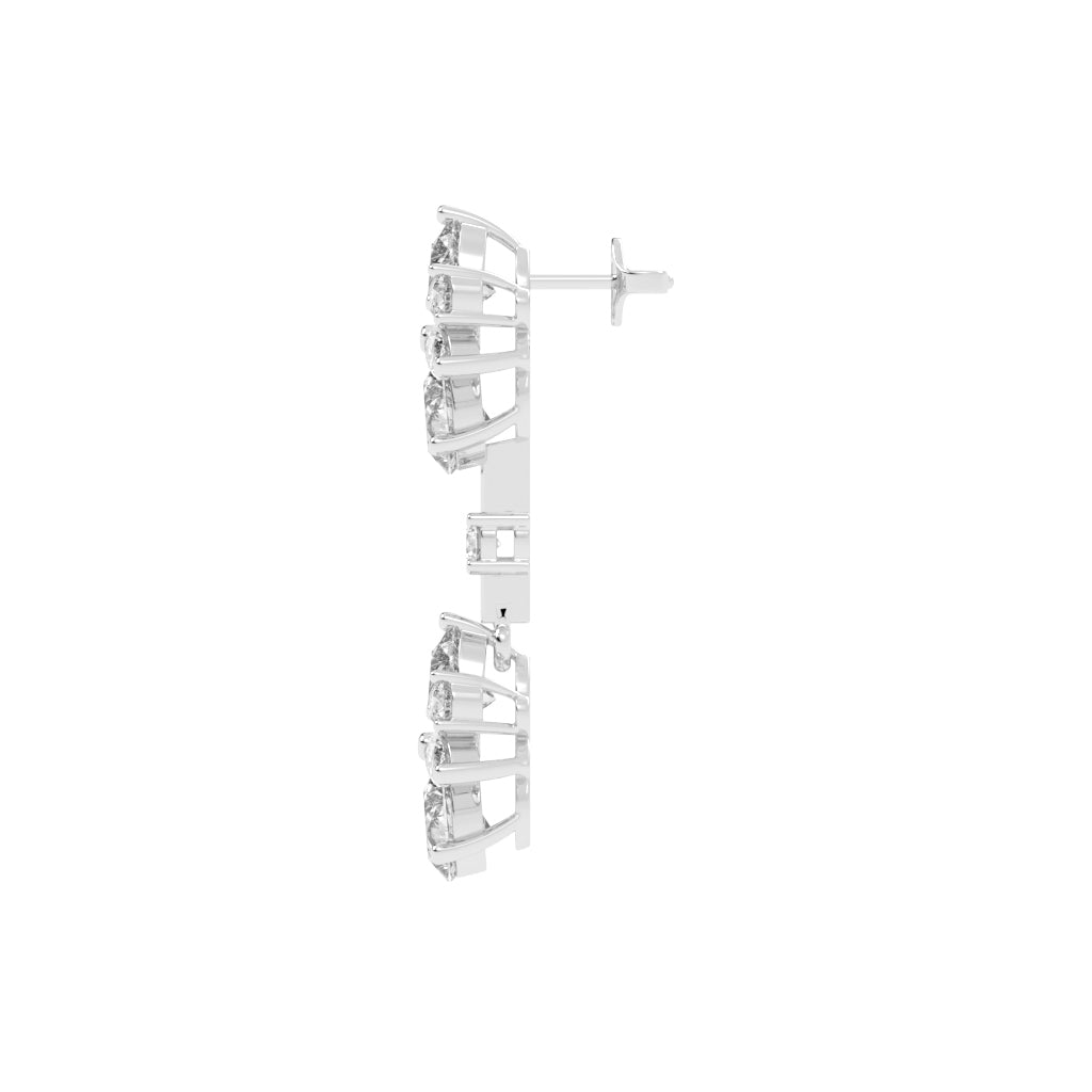 Twilight Bloom Cascade Earrings