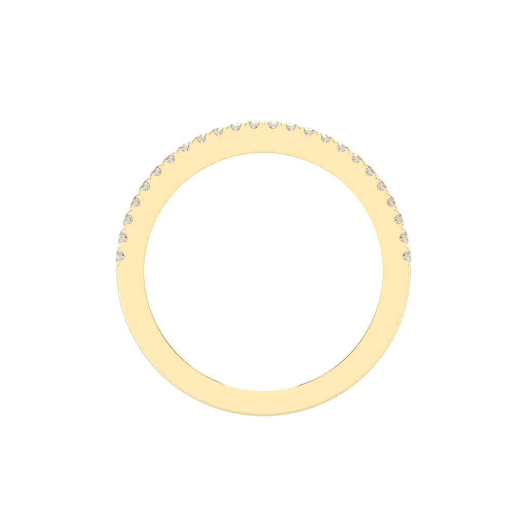 Athenia stackable small classic eternity lab diamond ring