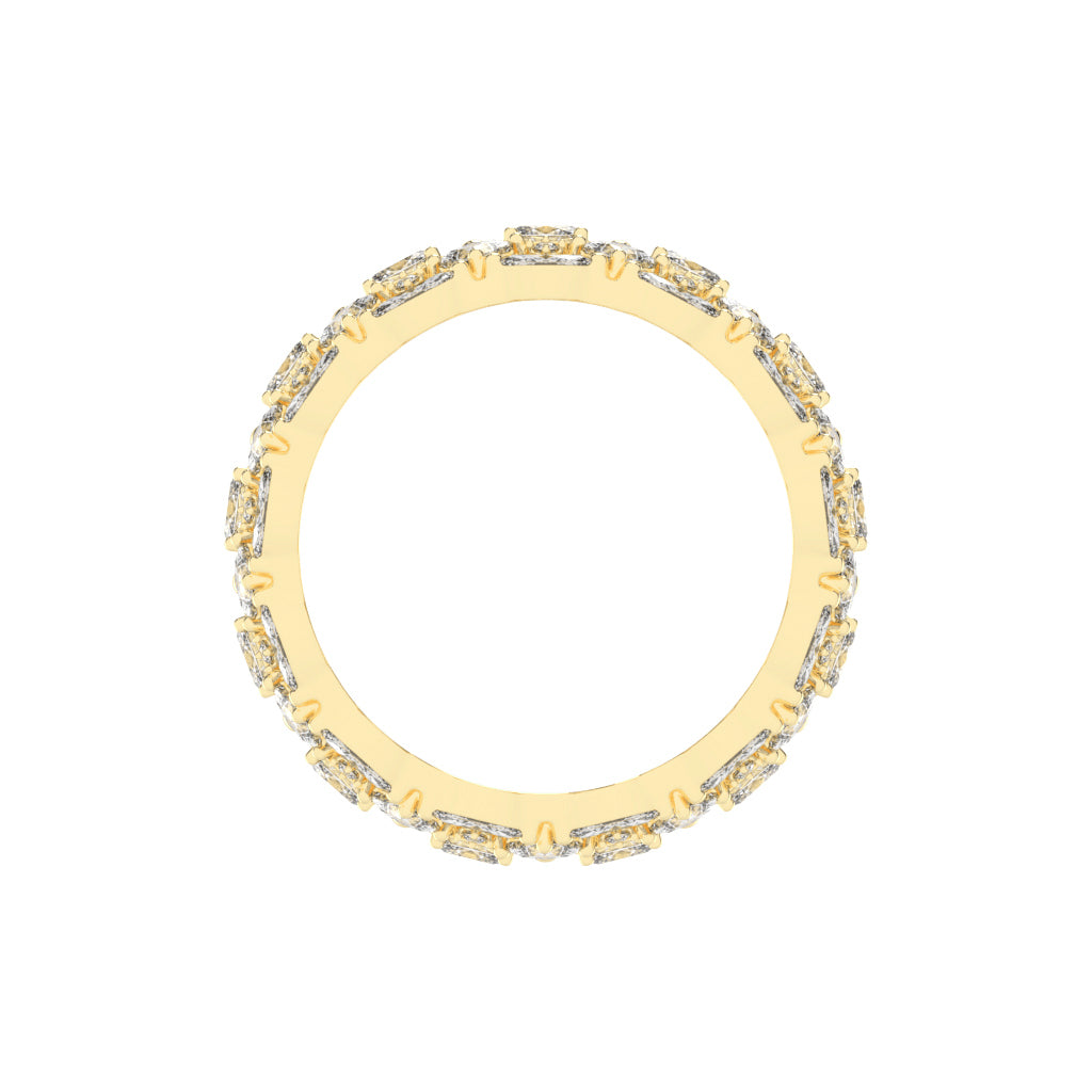Bagutte Eternity Lab Diamond Ring