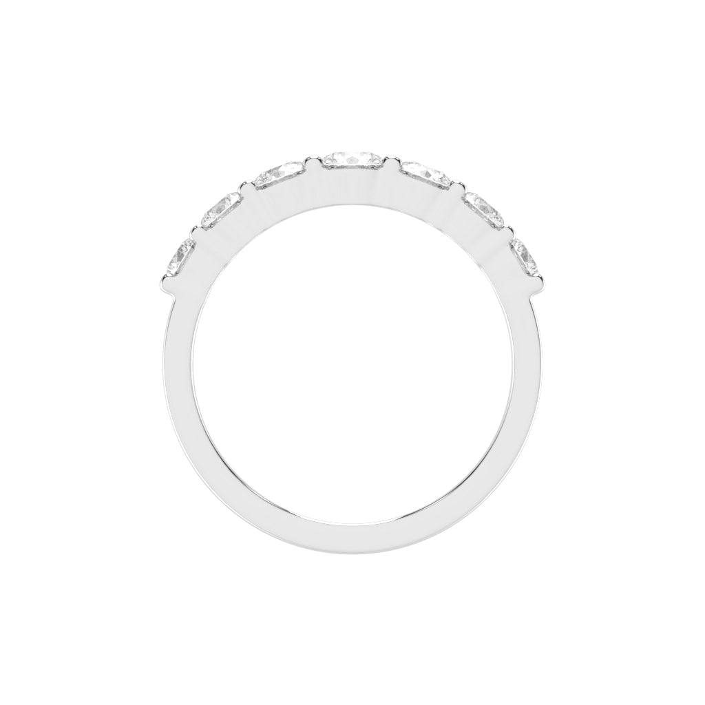 Azura Shared Prong Round Cut Lab Diamond Ring