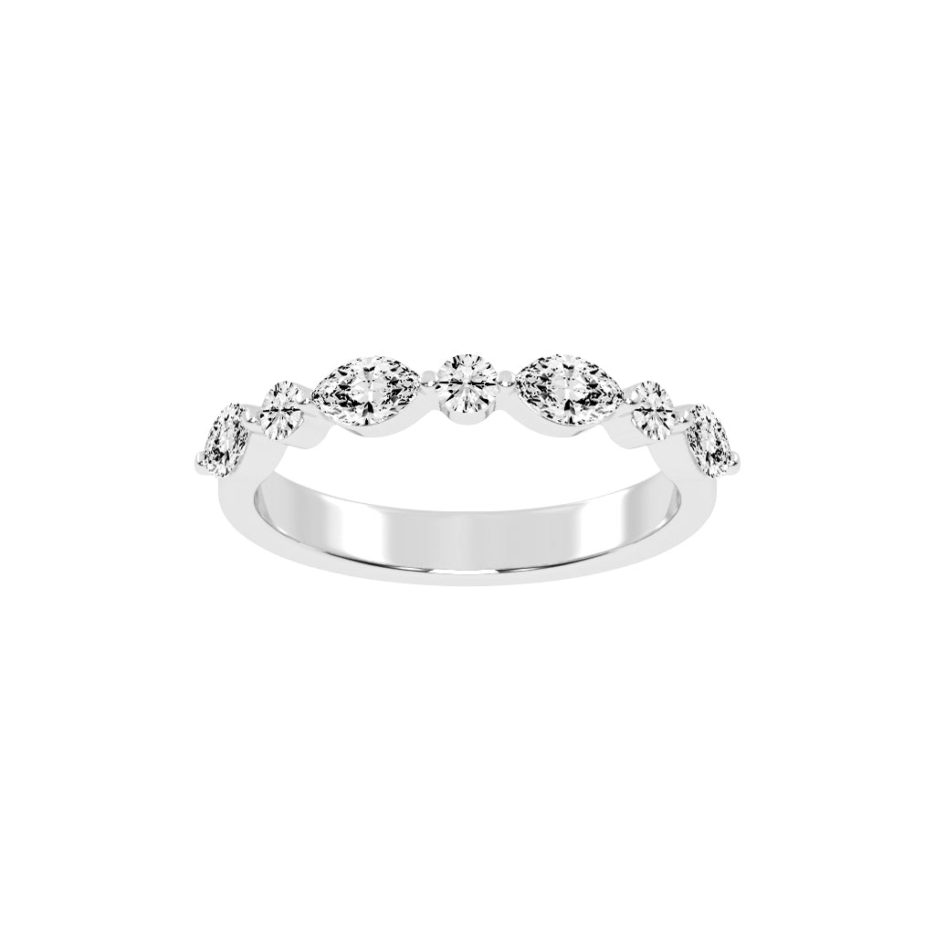 Orlena Marquise Cut Eternity Lab Diamond Ring