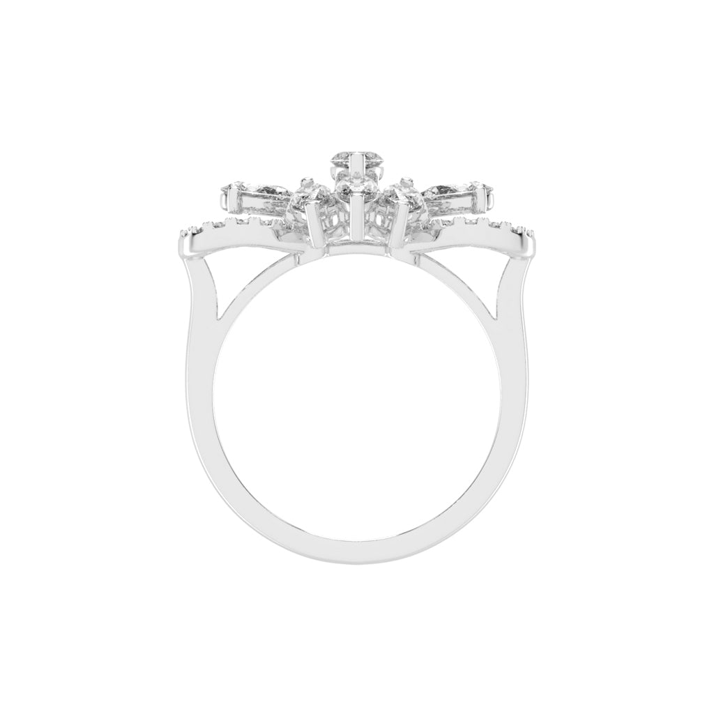 Diaraelle Marquise Cut Classic Lab Diamond Ring