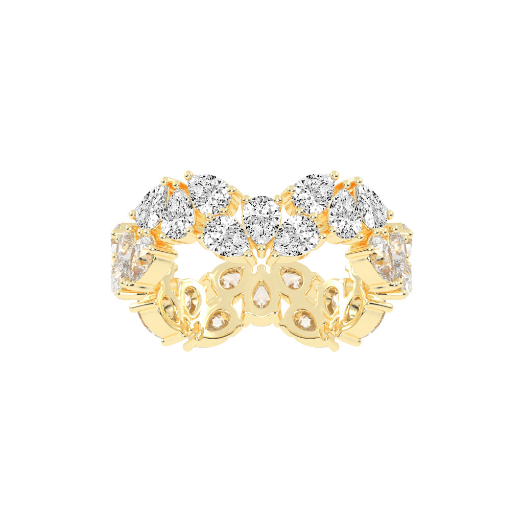 Artisan Bloom Diamond Eternity Ring