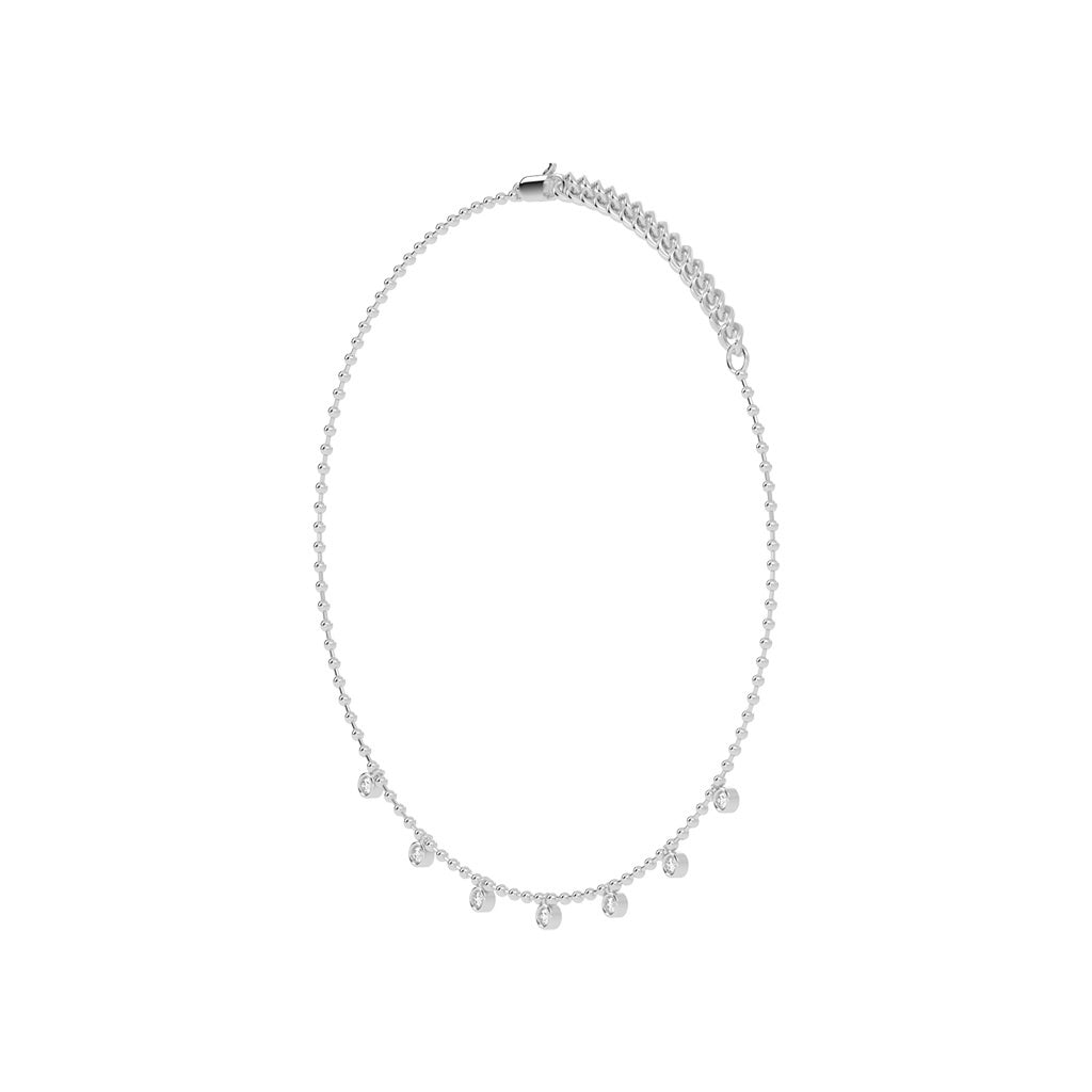 Stellar Drops Diamond Necklace