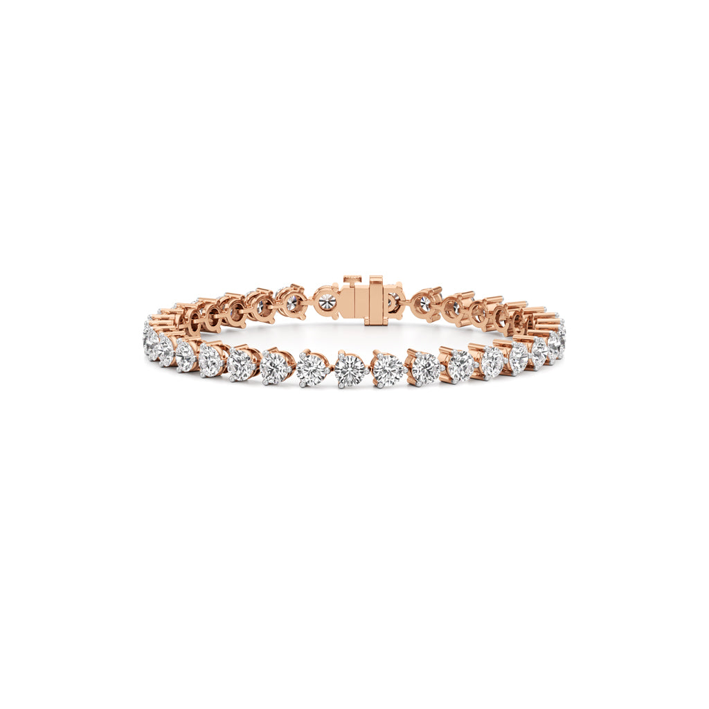 Alura 8Ct Shared Prong Round Tennis Bracelet