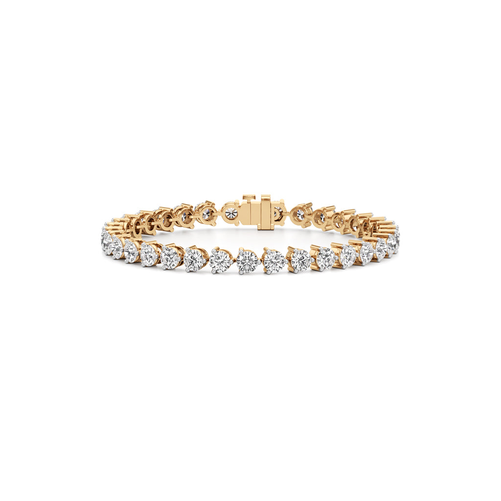 Alura 8Ct Shared Prong Round Tennis Bracelet