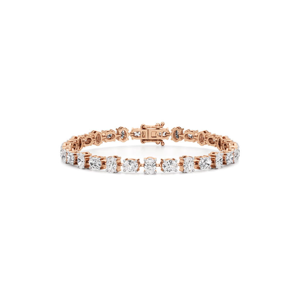 Arista 8.75Ct Oval Cut Tennis Bracelet