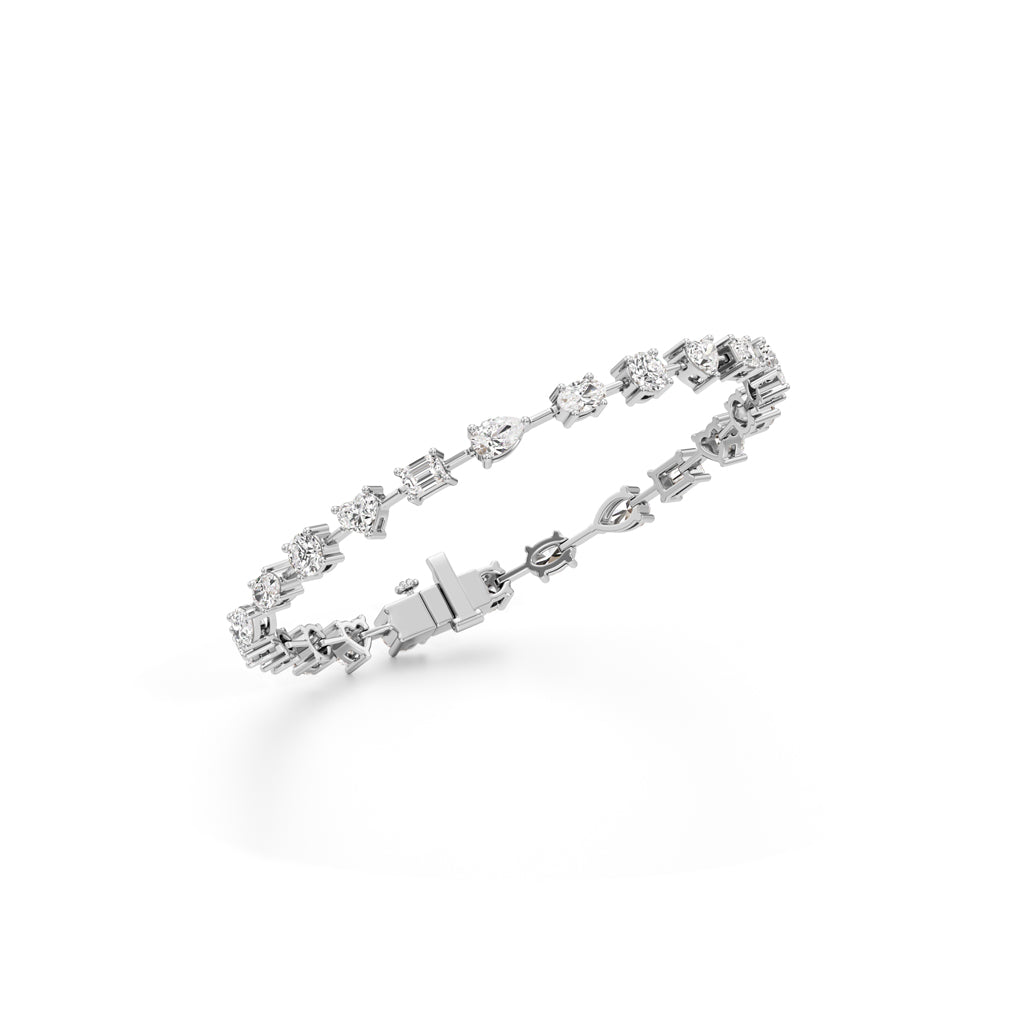 Vira 5.75Ct Contemporary Fancy Bracelet