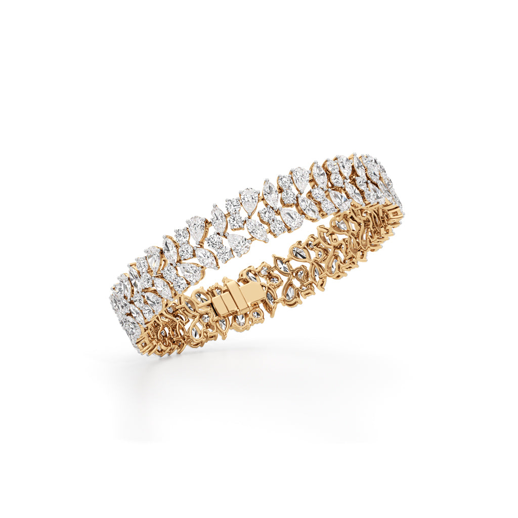 Odelia 21.25Ct Alternative Setting Fancy Bracelet
