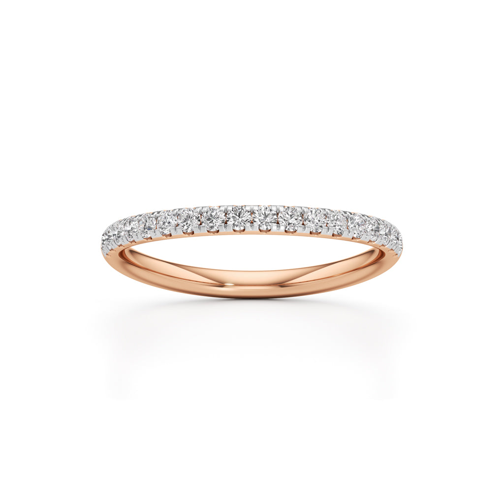 Valoria Shared Prong Round Shape Ring