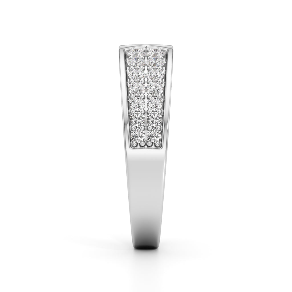Harmonia Four Prong 0.50 Ct Oval Ring