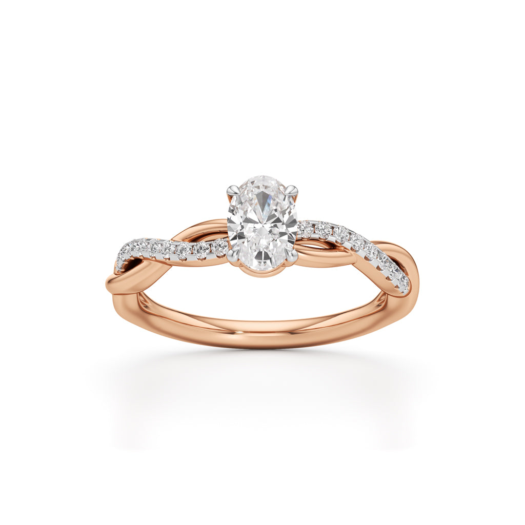 Seraphina Oval Accent Ring