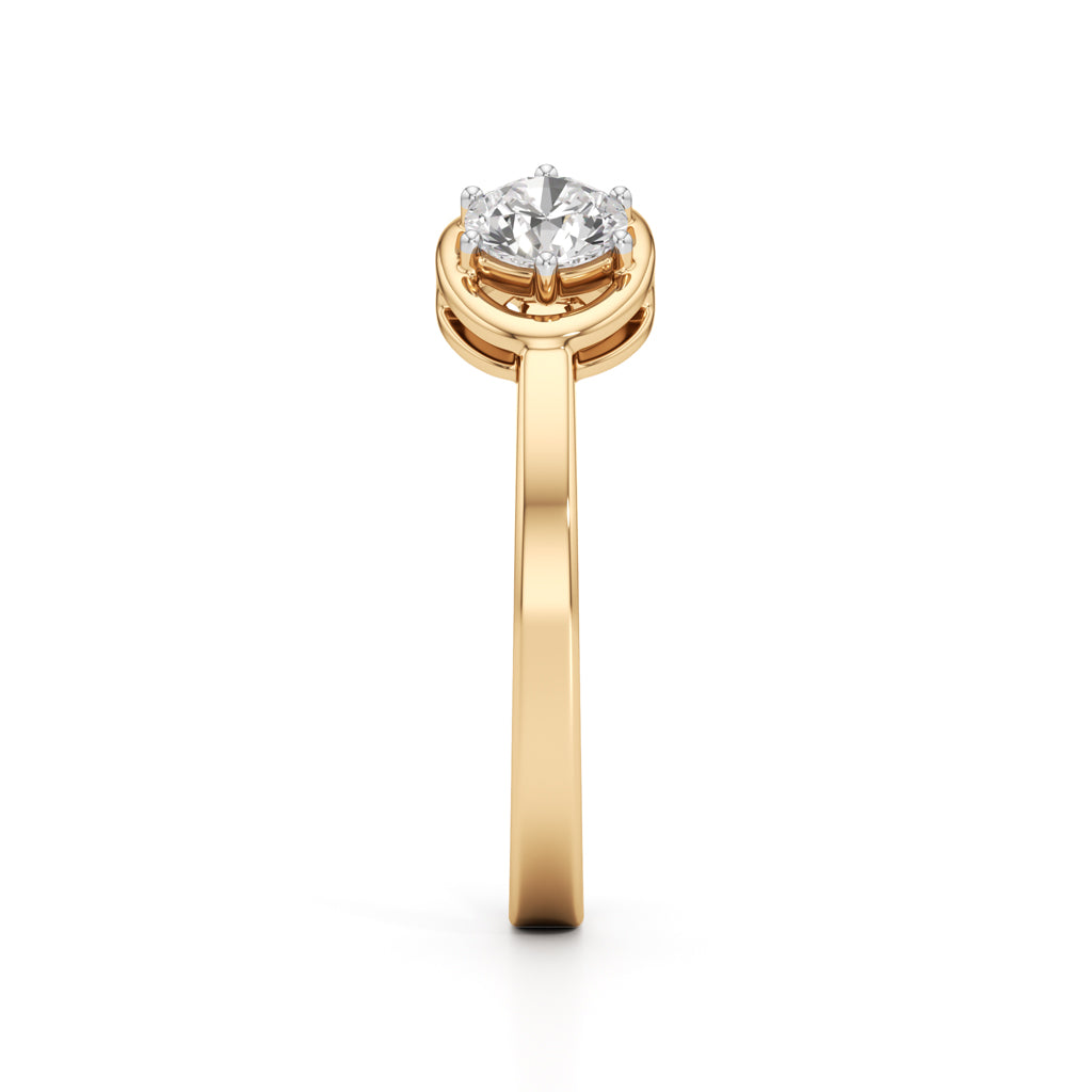 Eminence Solitaire Diamond Ring