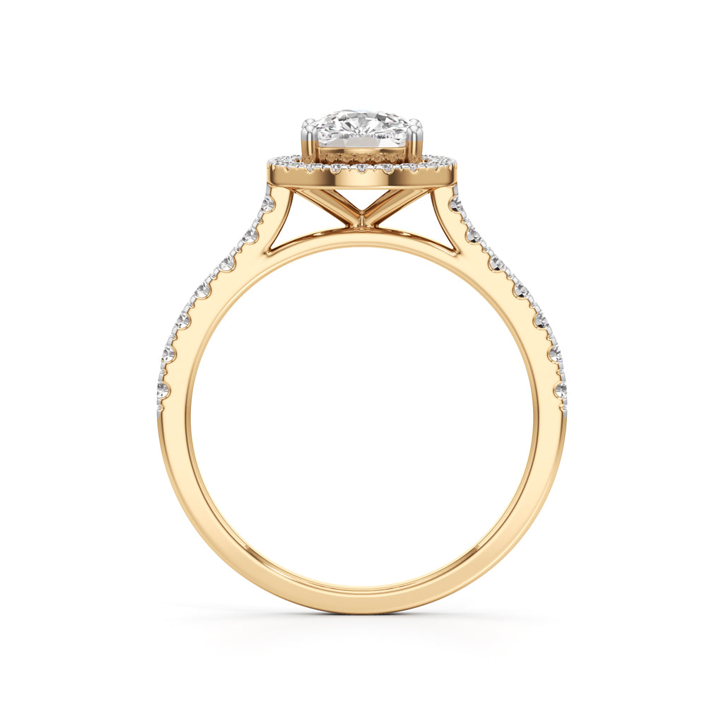 Seren Cushion Radiance Ring