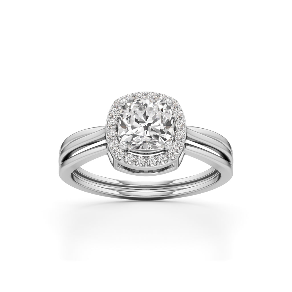 Velina Everyday Cushion Ring