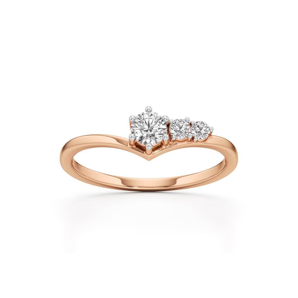 Serenelle Trio Spark Ring