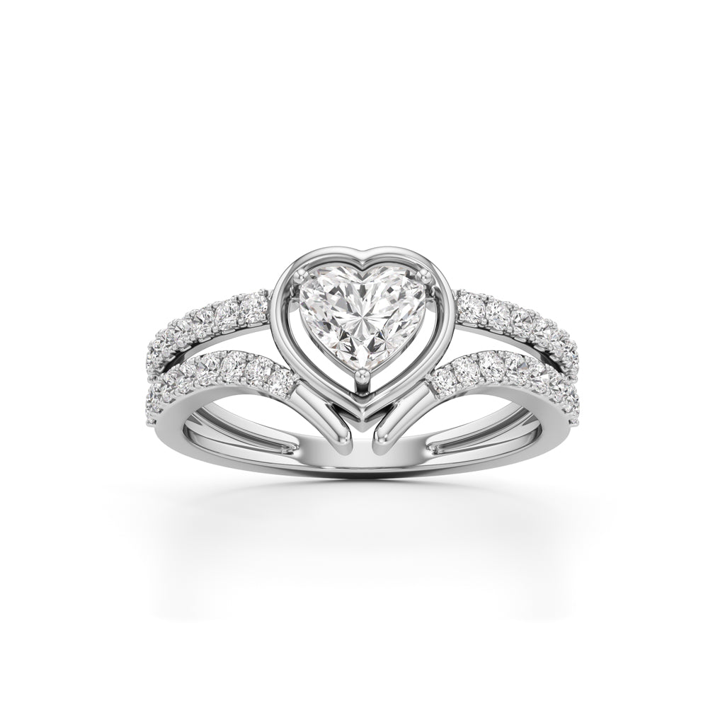 Amoria Heart Spark Ring